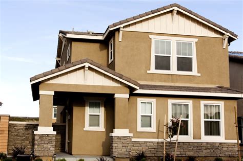 stucco outside of house